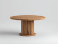 Tavolo da giardino - legno di teak - 130 x 130 x 75 cm - marrone - stile naturale