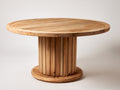 Tavolo da giardino - legno di teak - 130 x 130 x 75 cm - marrone chiaro - stile naturale